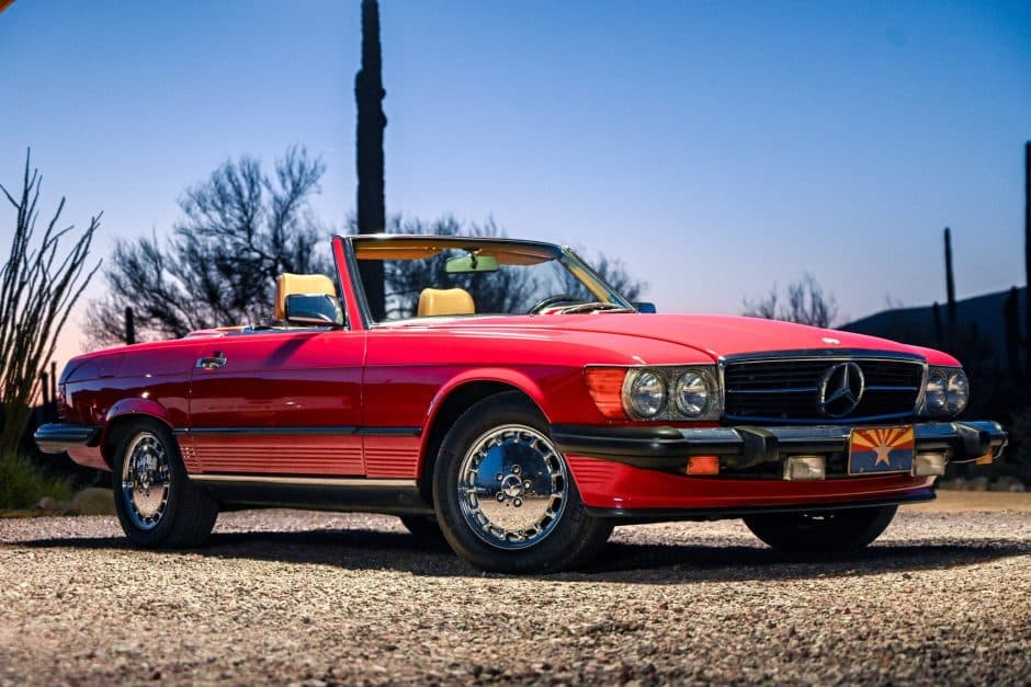 1987 Mercedes-Benz R107 SL sold for $20,000