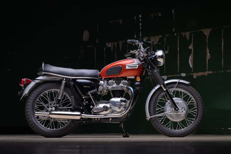 1969 Triumph Bonneville T120 sold for $10,250