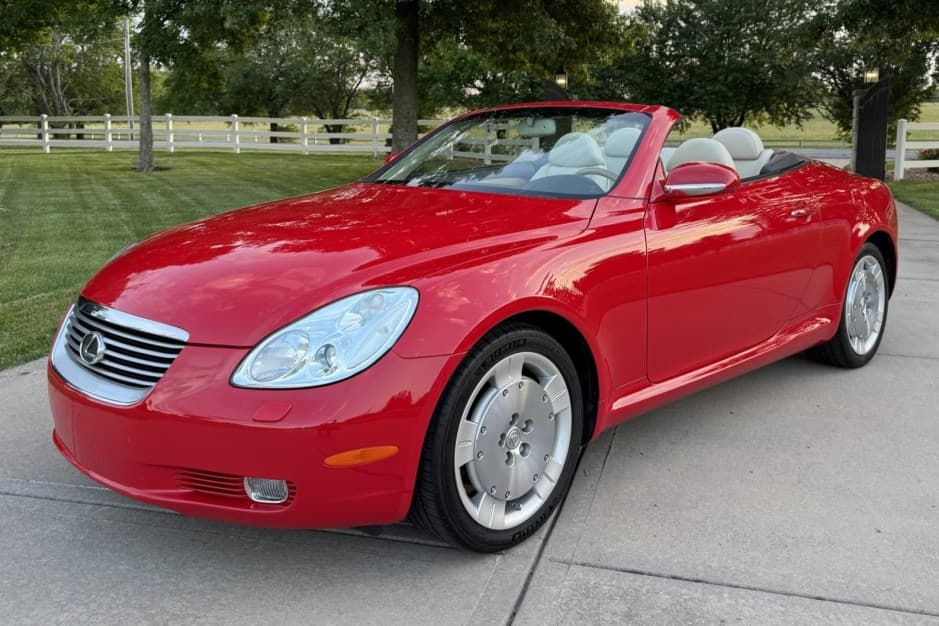 2002 Lexus SC sold for $28,500