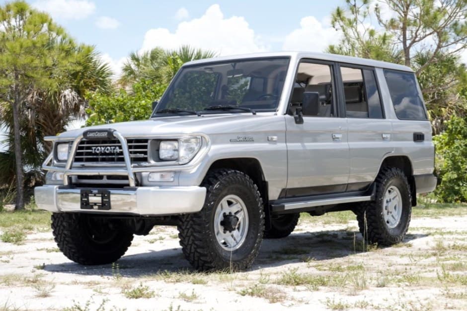 1991 Toyota Land Cruiser 70-Series sold for $29,500