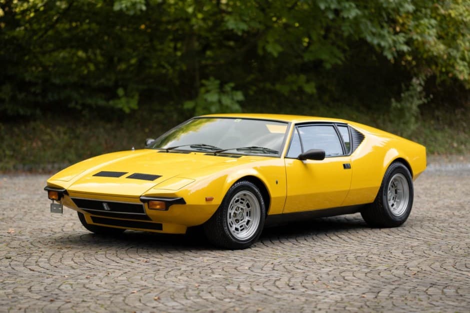 1972 DeTomaso Pantera sold for $0