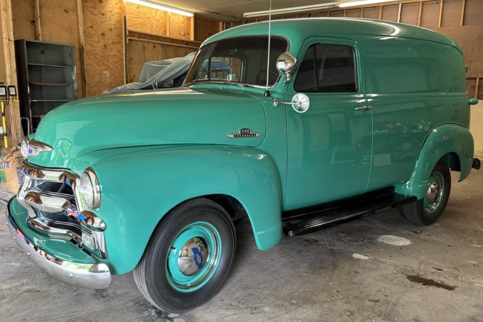 1955 Chevrolet Advance Design Pickup (1947-1955) sold for $20,255