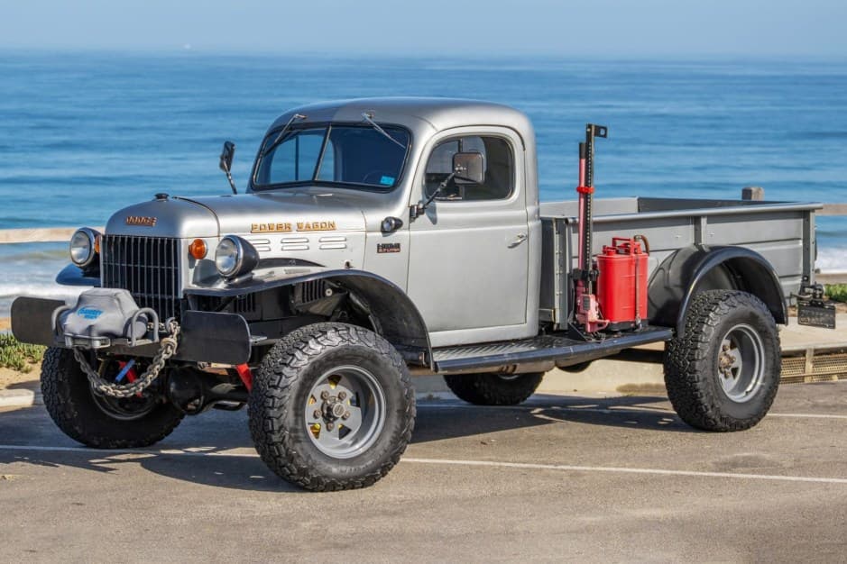 1956 Dodge Power Wagon sold for $40,000