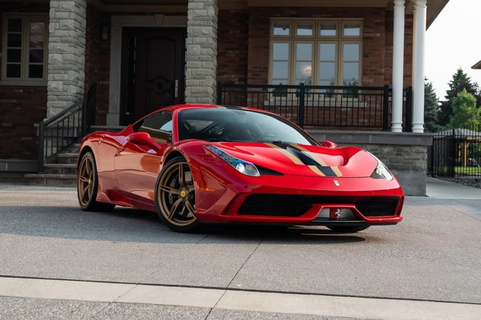 2015 Ferrari 458 sold for $650,000