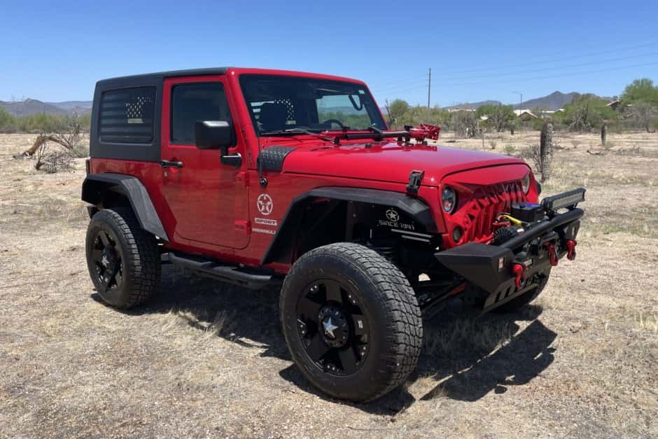 2010 Jeep Wrangler JK (2007-2018) sold for $9,900