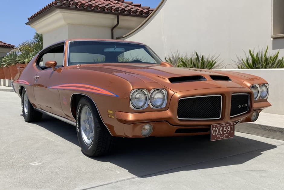 1971 Pontiac GTO (1968-1972) sold for $65,000