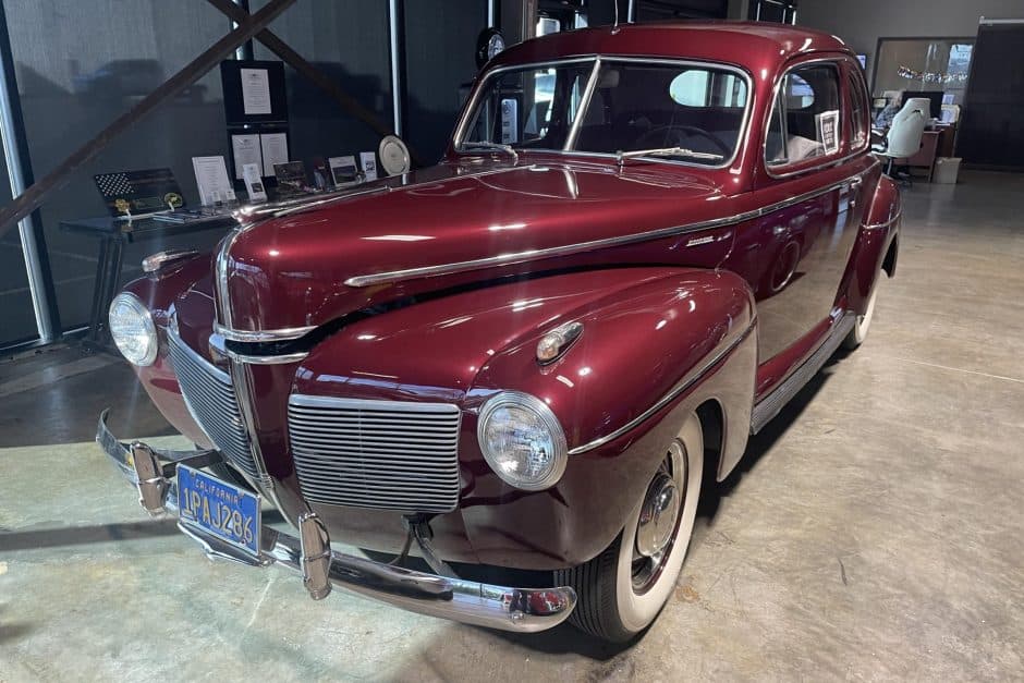 1941 Mercury Eight sold for $13,750