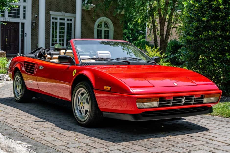 1987 Ferrari Mondial sold for $36,750