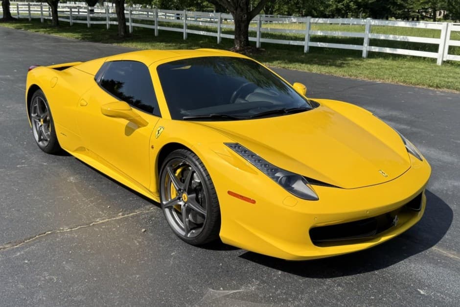 2013 Ferrari 458 sold for $241,500