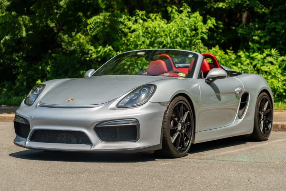 2016 Porsche 981 Boxster sold for $83,000
