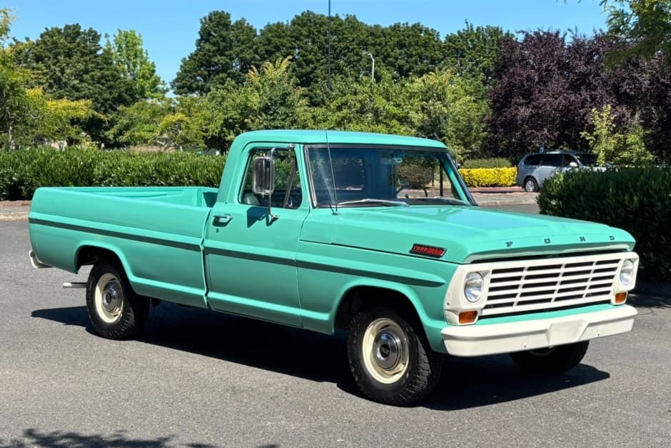 1967 Ford F-Series 1967-1972 sold for $15,100