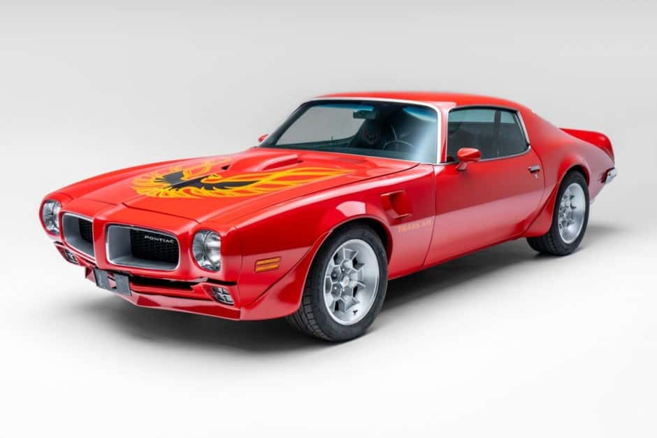 1972 Pontiac Firebird (1970-1981) sold for $38,500