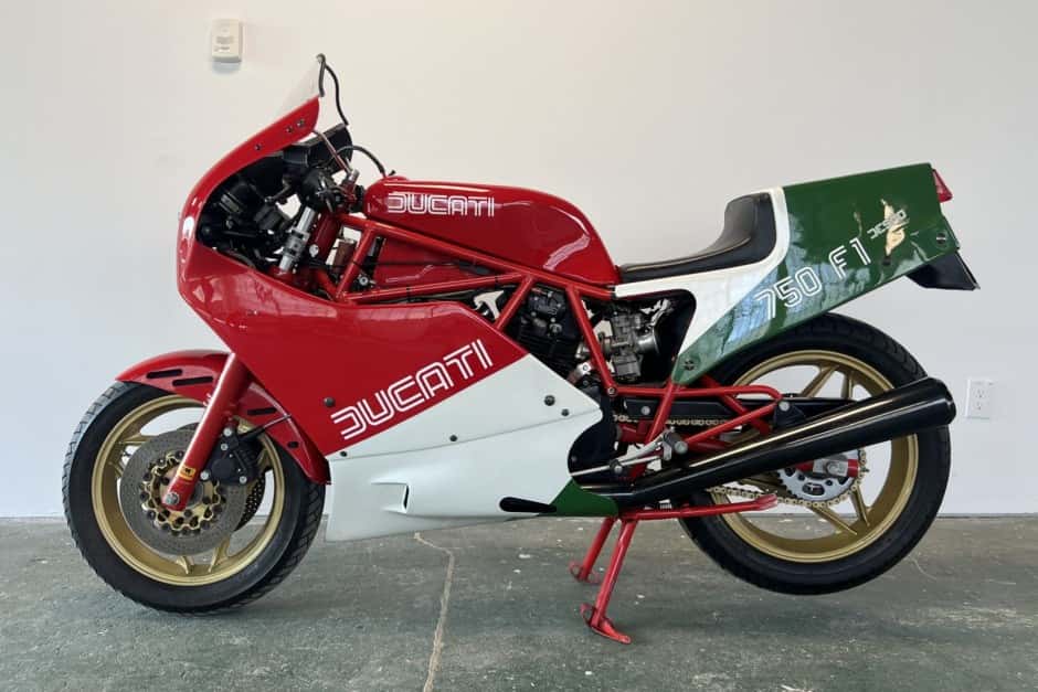 1986 Ducati sold for $13,050