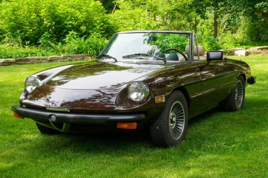 1978 Alfa Romeo 105/115 Spider Series 2 sold for $13,000