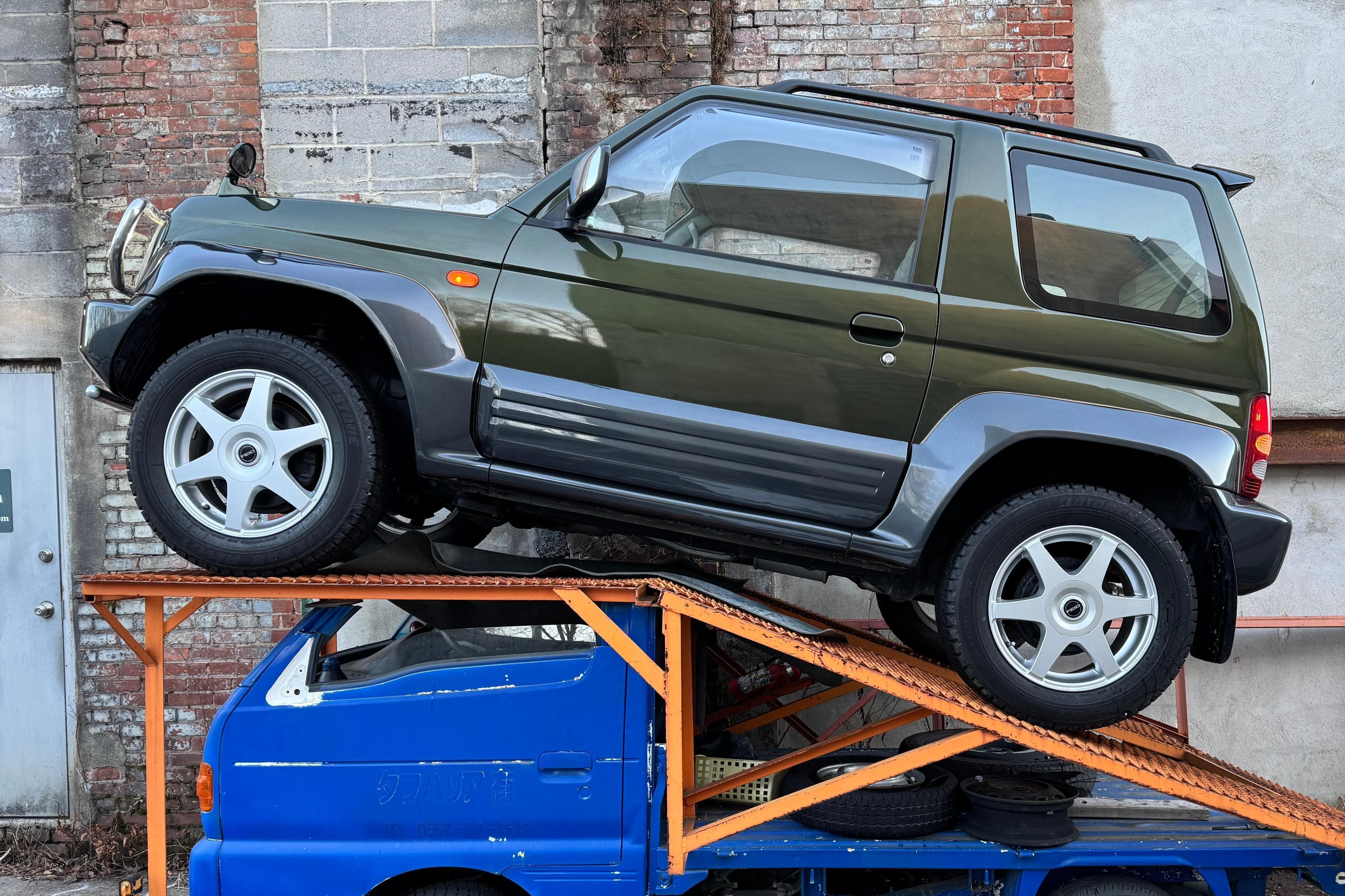 1996 Mitsubishi Pajero Jr sold for $7,200