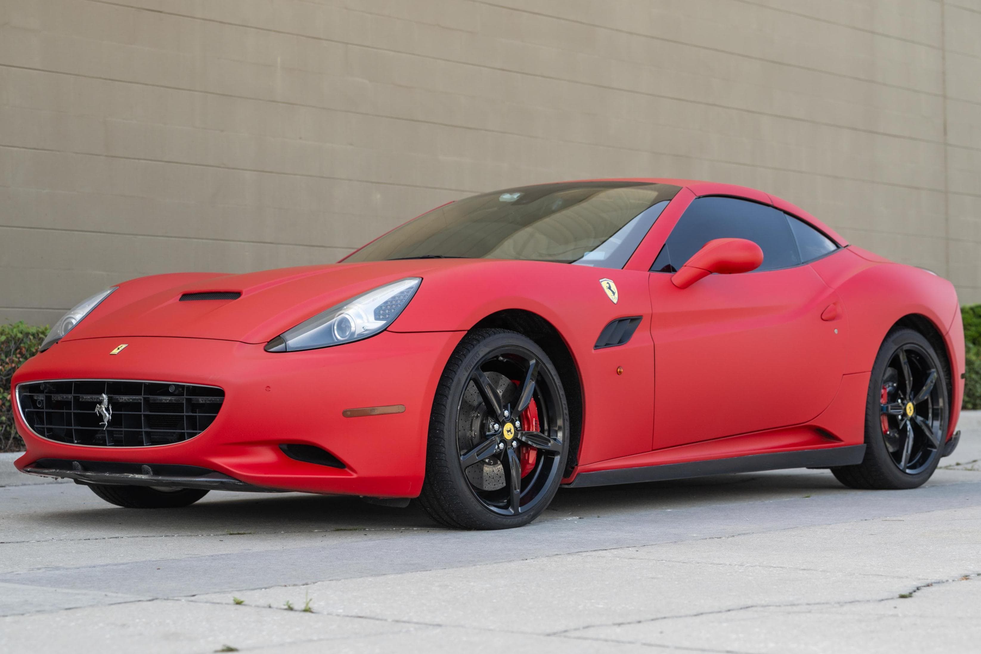 2013 Ferrari California sold for $80,800