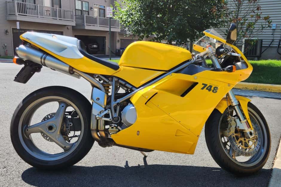 2001 Ducati 748 sold for $7,500
