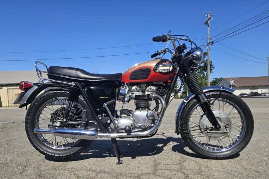 1968 Triumph Bonneville T120 sold for $6,200