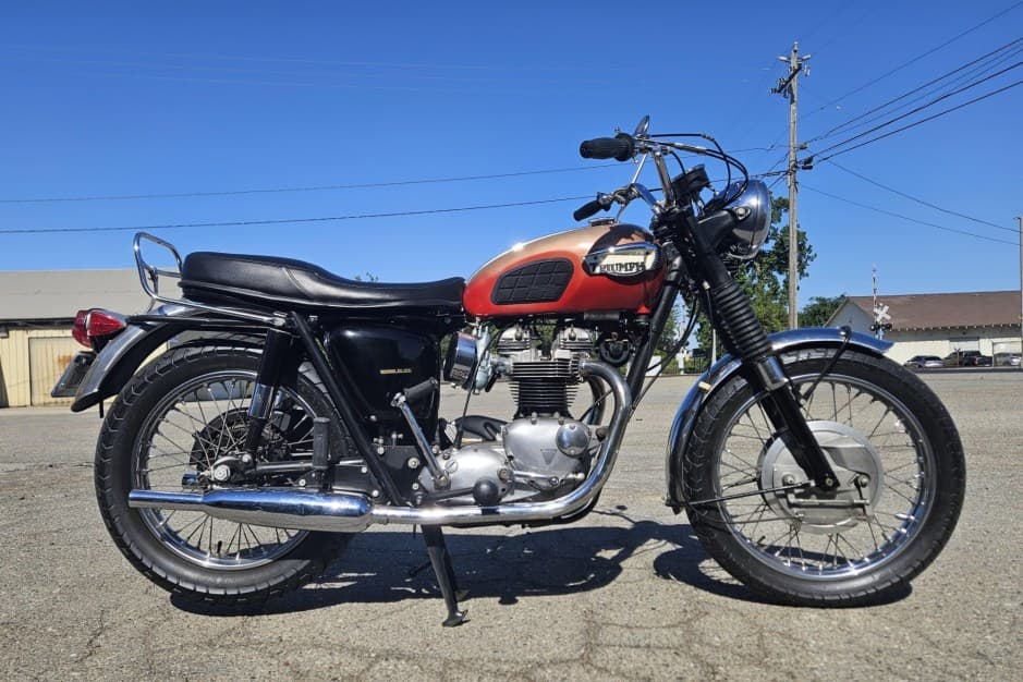 1968 Triumph Bonneville T120 sold for $6,200