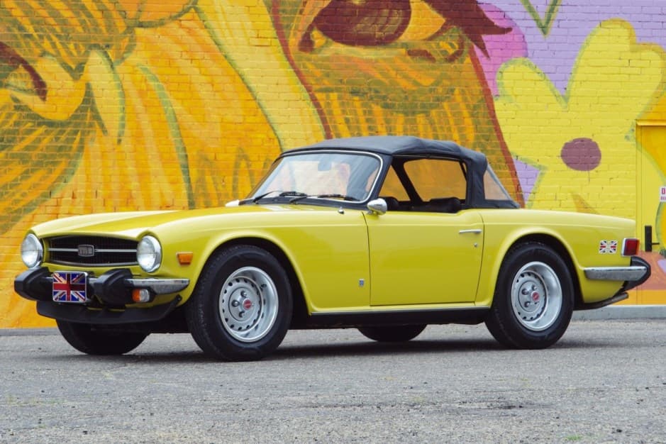 1975 Triumph TR6 sold for $18,252