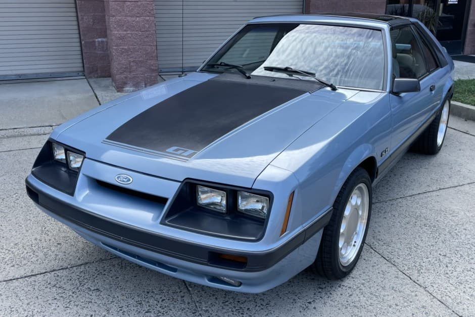 1985 Ford Fox-Body Mustang sold for $31,750