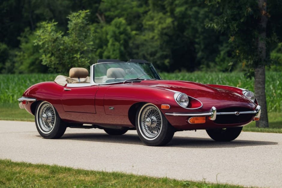 1971 Jaguar XKE Series II sold for $86,000