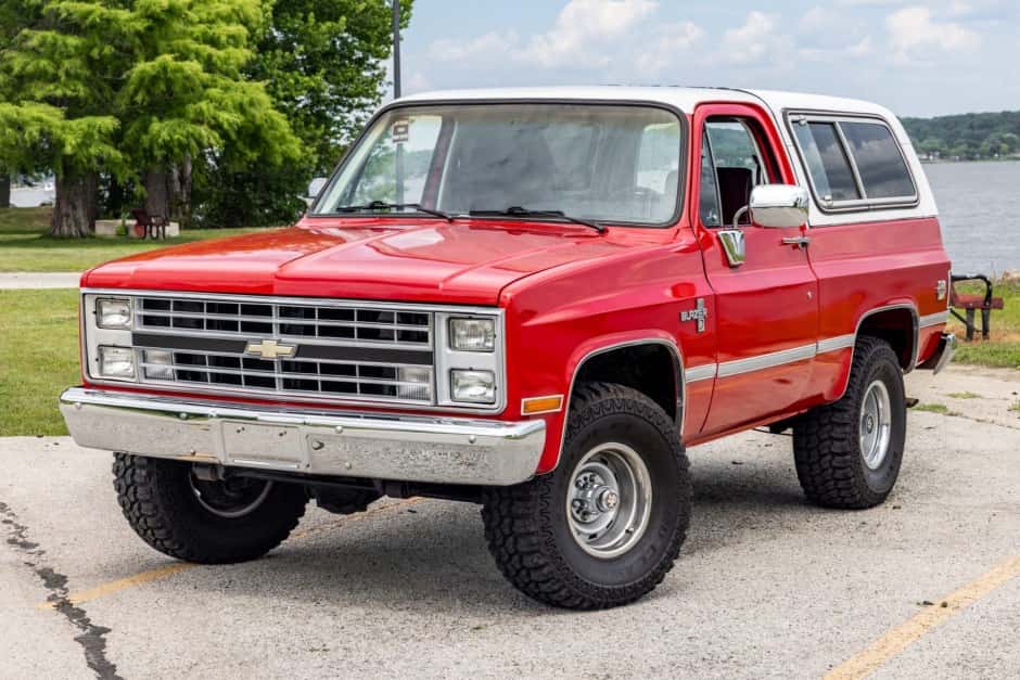 1985 Chevrolet K5 Blazer 1973-1991 sold for $17,500