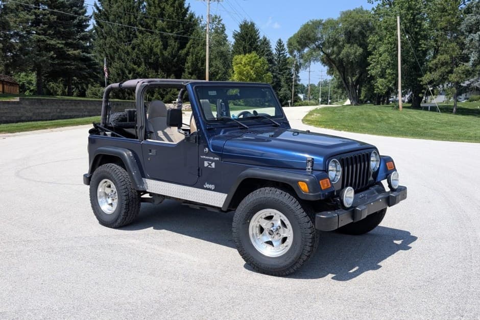2002 Jeep Wrangler TJ (1997-2006) sold for $7,400