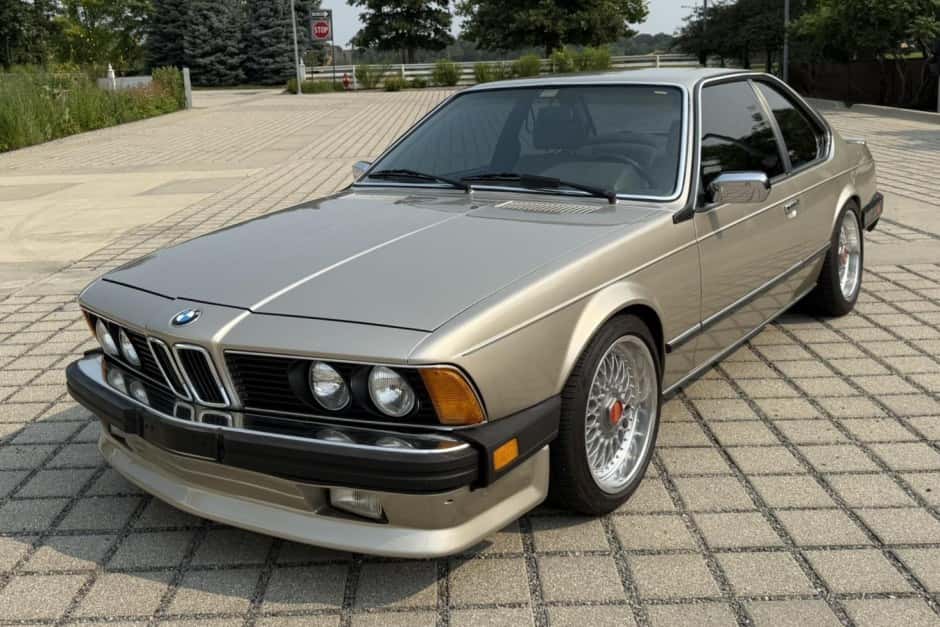 1986 BMW E24 6-Series sold for $25,000