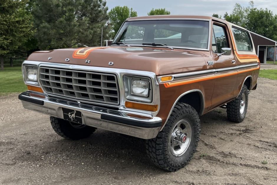 1978 Ford Bronco 2nd Generation 1978-1979 sold for $26,310