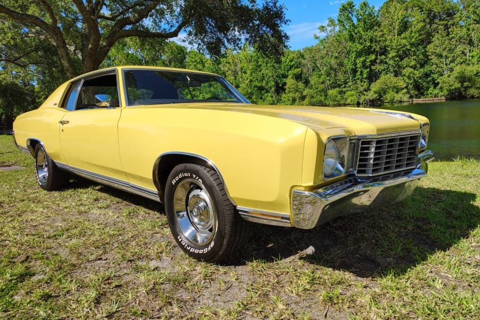 1972 Chevrolet Monte Carlo sold for $22,250