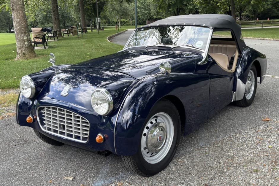 1957 Triumph TR3 sold for $27,000