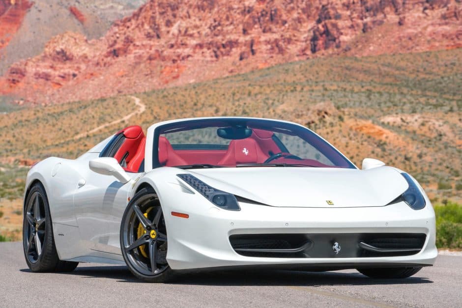 2013 Ferrari 458 sold for $187,420