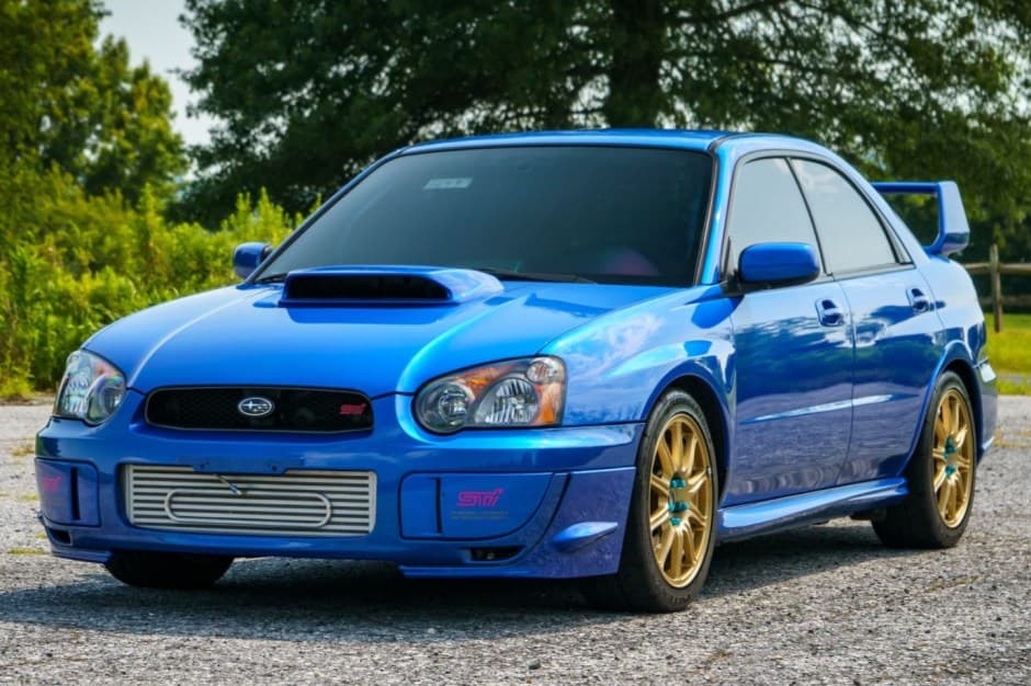 2005 Subaru WRX STi sold for $31,250