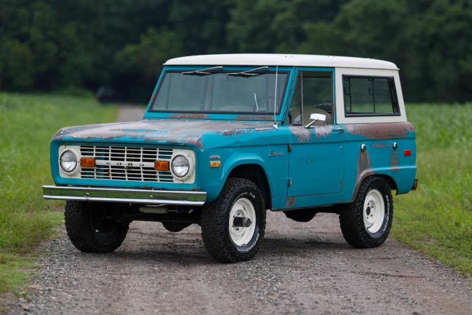 1970 Ford Bronco U13/U14/U15 1966-1977 sold for $35,250