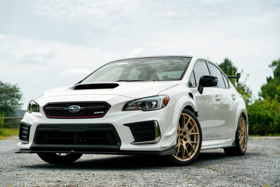 2019 Subaru WRX STi sold for $72,500