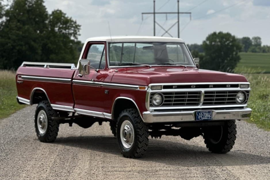 1974 Ford F-Series 1973-1979 sold for $39,250