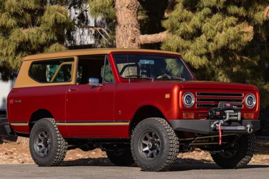 1972 International Harvester Scout II sold for $77,500