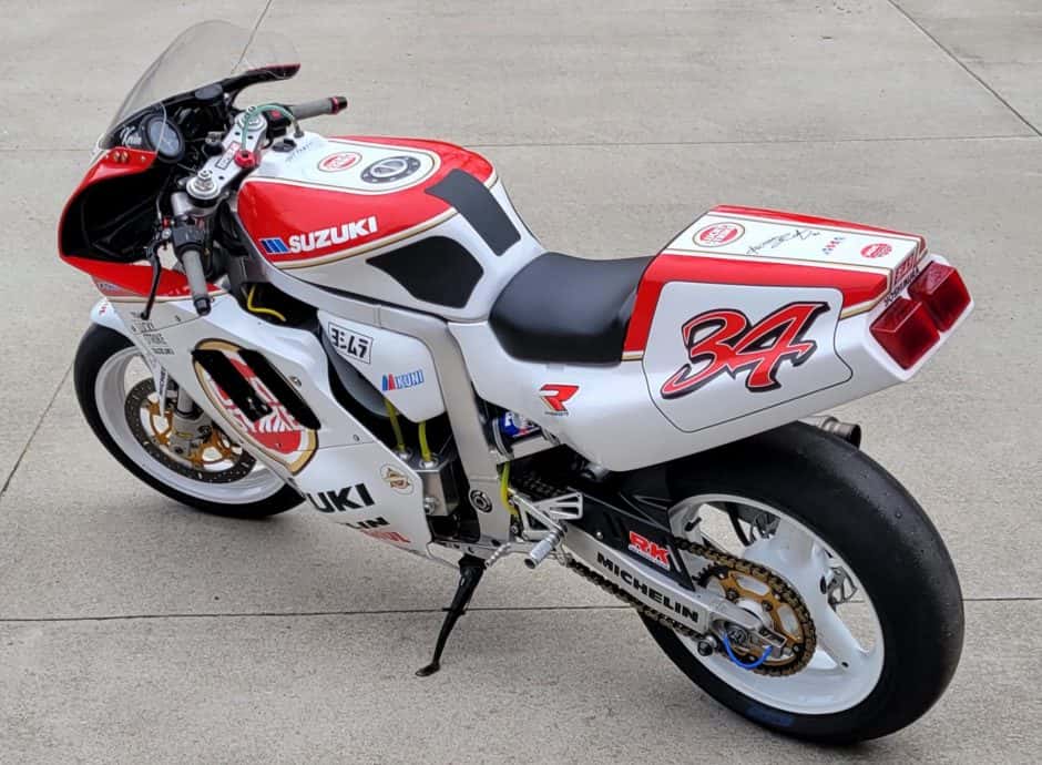 1992 Suzuki GSX-R 600, 750, 1000, & 1100 sold for $9,300