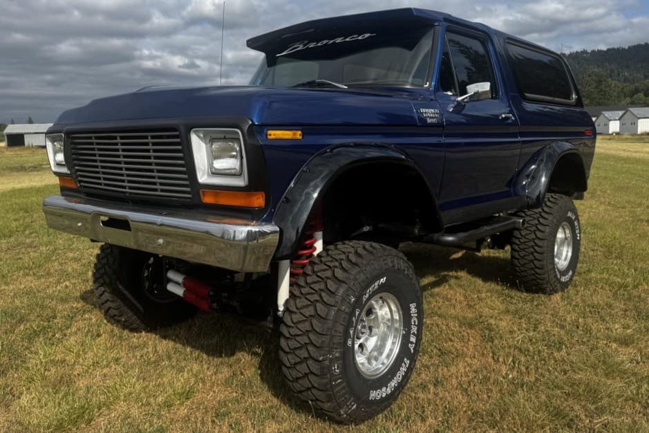 1978 Ford Bronco 2nd Generation 1978-1979 sold for $15,450