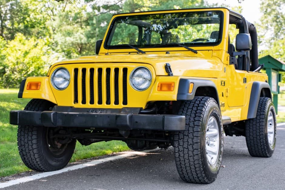 2004 Jeep Wrangler TJ (1997-2006) sold for $11,750