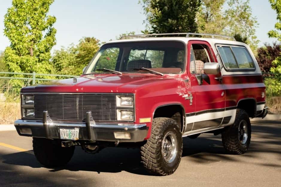 1981 Chevrolet K5 Blazer 1973-1991 sold for $15,250