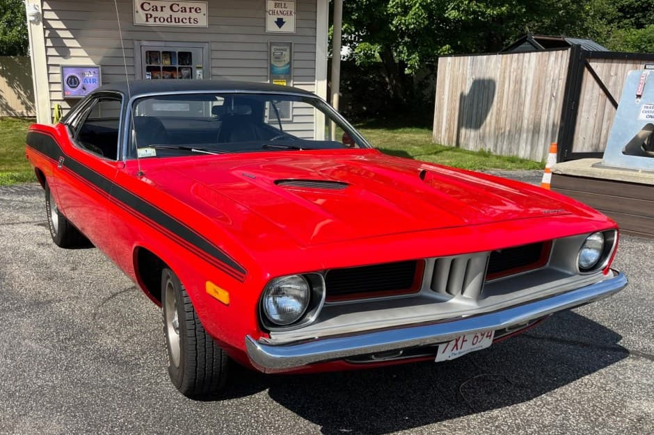 1973 Plymouth Barracuda sold for $36,000