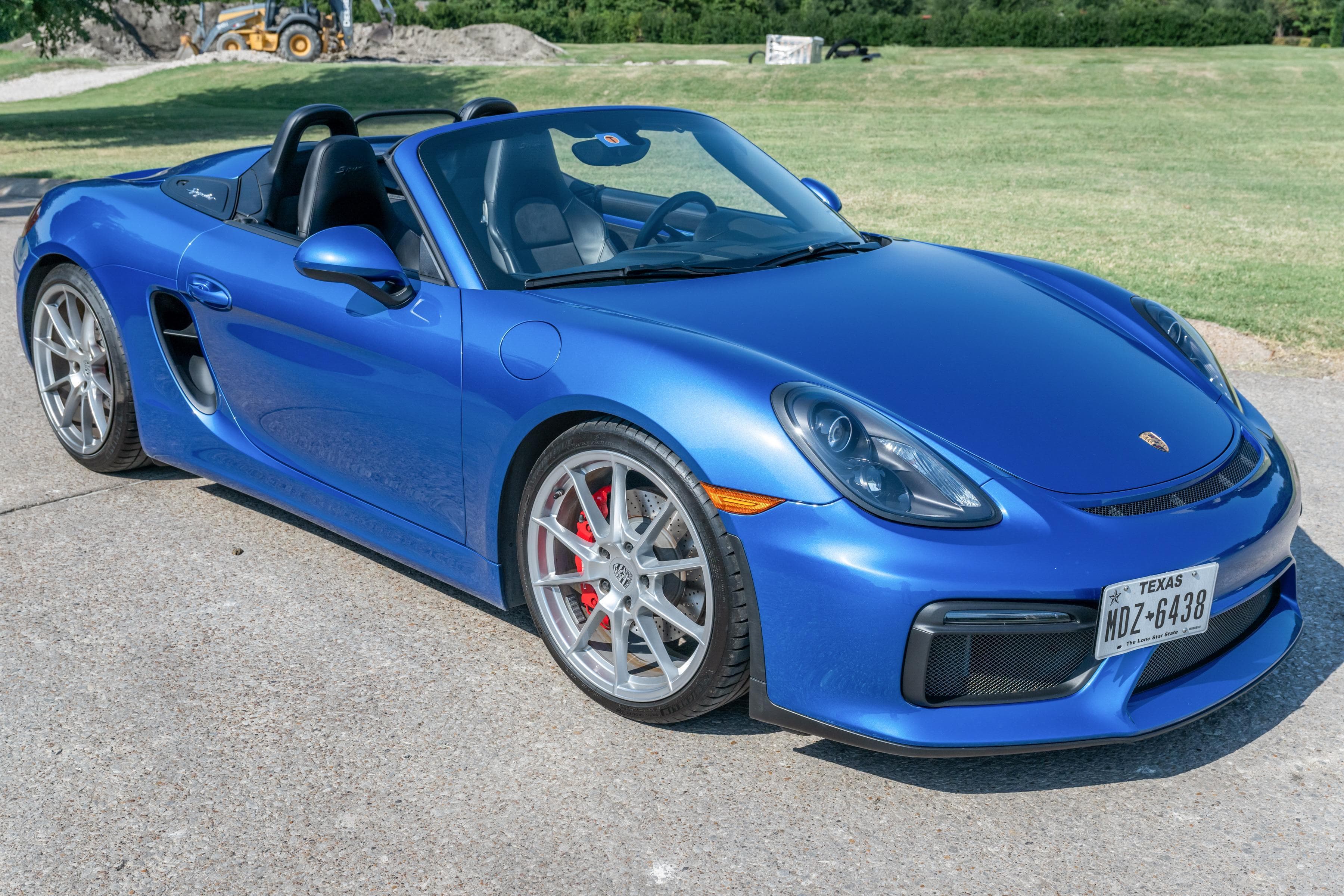 2016 Porsche 981 Boxster sold for $95,000