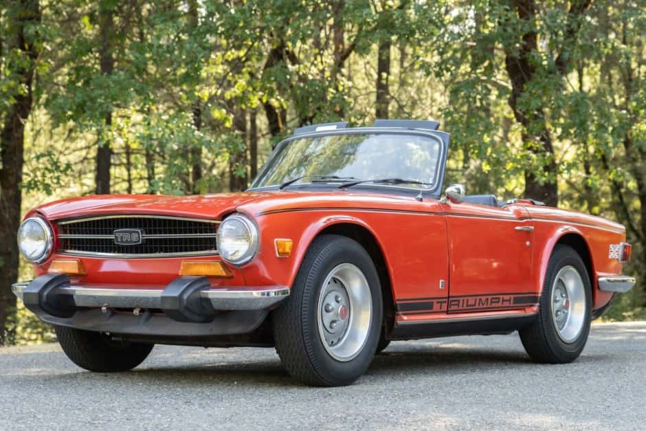 1974 Triumph TR6 sold for $11,000