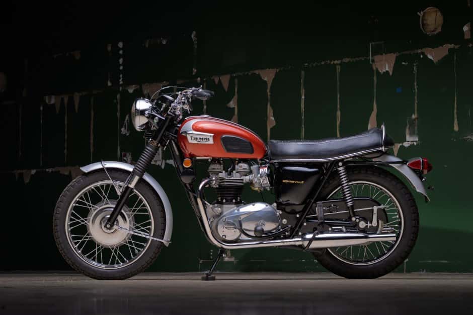 1969 Triumph Bonneville T120 sold for $10,500