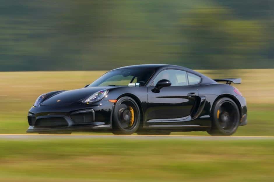 2016 Porsche Cayman GT4 sold for $101,250
