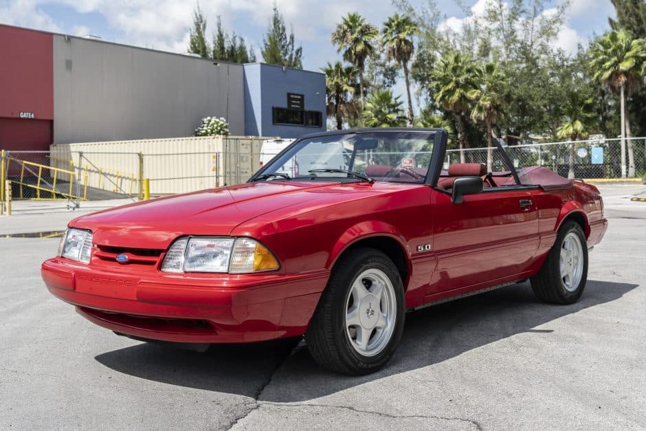 1992 Ford Fox-Body Mustang sold for $7,200