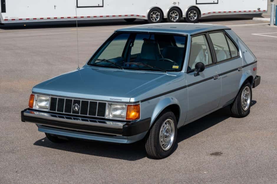 1988 Dodge Omni & Plymouth Horizon sold for $8,570