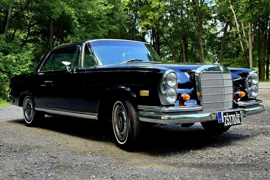 1968 Mercedes-Benz W111 Coupe & Cabriolet sold for $27,500